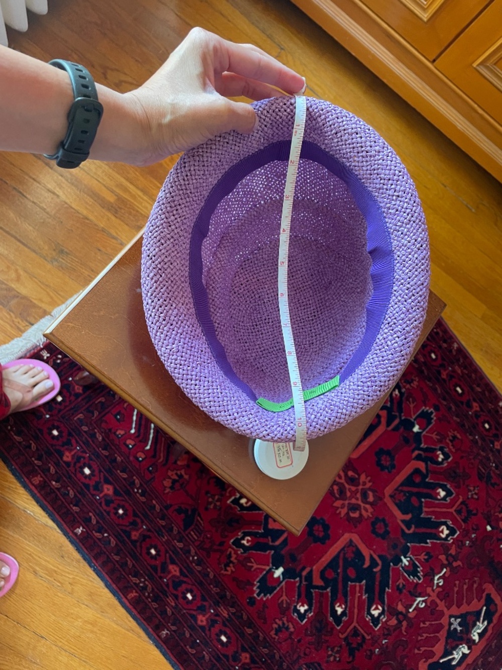 ✨ Lavender Bucket Hat / Cloche ✨Ultimate Cottagecore Aesthetic Accent! - Picture 7 of 7